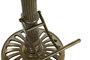 DKD Home Decor Taburete Vintage Dorado Metal 44 x 82 x 33 cm