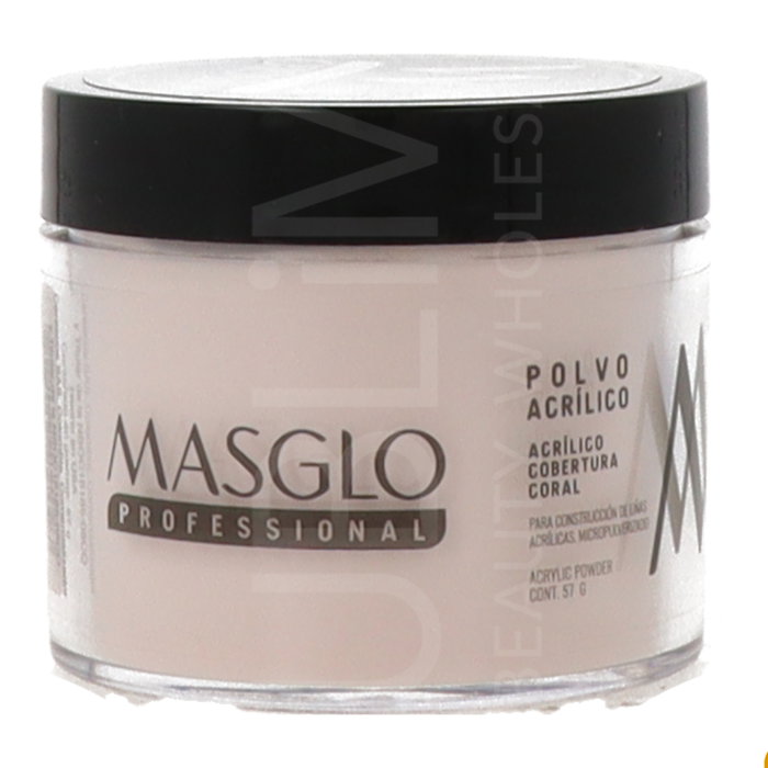 Masglo Polvo Acrílico Cobertura Coral 57g Masglo Polvo Acrílico Cobertura Coral 57g