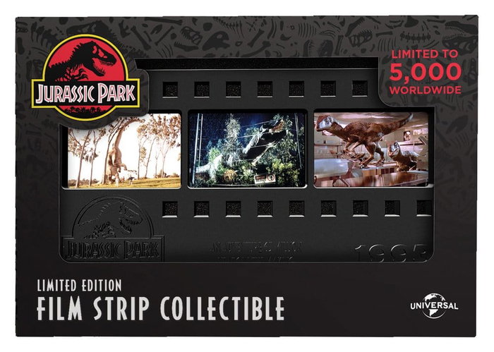 FaNaTtik Jurassic Park Lingote Metal Film Strip Collectible 12 cm
