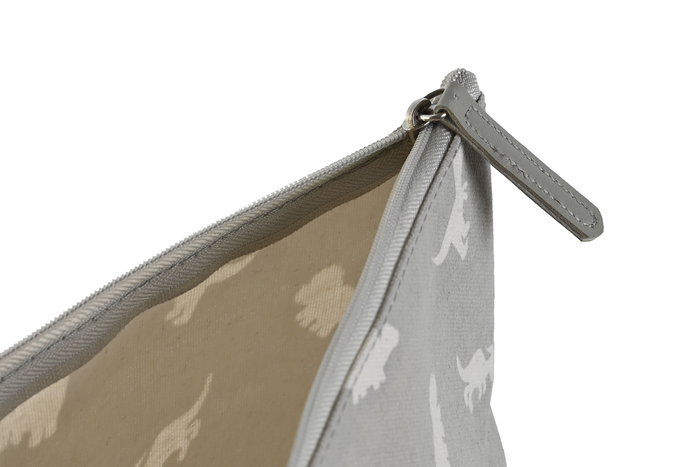 DKD Home Decor Neceser Baby Dinos 23 Blanco Gris Canvas Algodon 8 x 21 x 33 cm (2 Unidades) DKD Home Decor Neceser Baby Dinos 23 Blanco Gris Canvas Algodon 8 x 21 x 33 cm (2 Unidades)