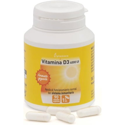 PLAMECA Vitamina D3 4000 UI, 90 cápsulas PLAMECA Vitamina D3 4000 UI, 90 cápsulas