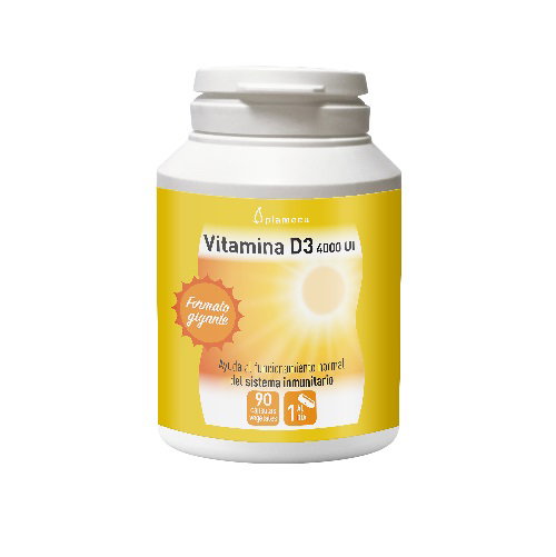 PLAMECA Vitamina D3 4000 UI 90 cápsulas