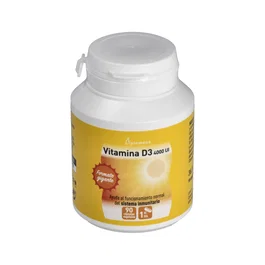 Plameca Vitamina D3 4000 UI - 90 Cápsulas - Suplemento Alimenticio con Vitamina E