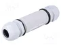 PAWBOL Conector de alimentación AC 38A 400V IP67