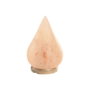 DKD Home Decor Lámpara de Sobremesa de Sal del Himalaya Rosa Gota
