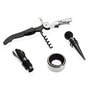 Versa Set Vino con 4 Accesorios en Acero (2 Unidades)