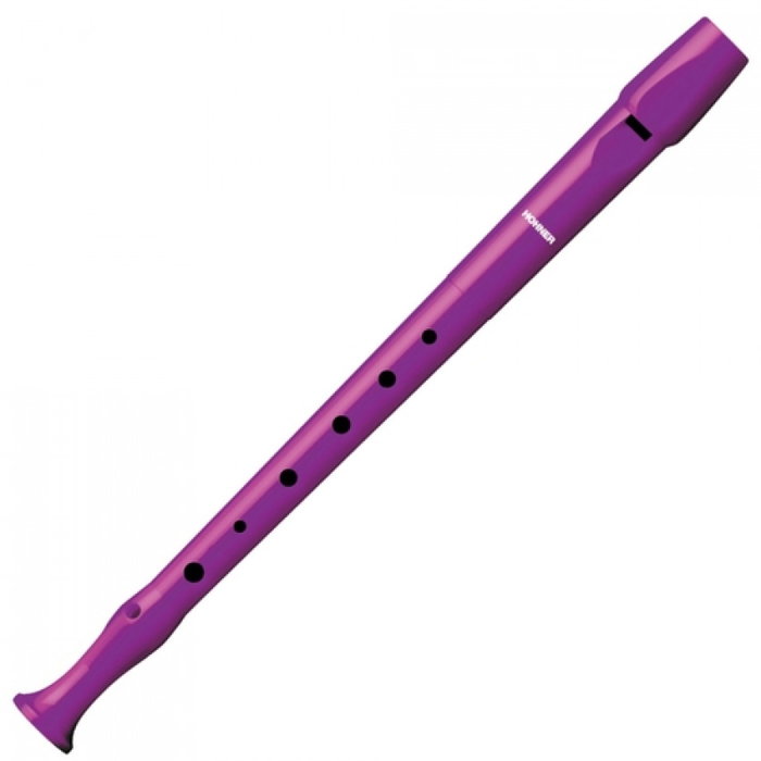 Hohner Flauta dulce 9508 color violeta con funda