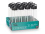 Leknes Botella Deportiva de Plástico PET 700 ml Negro/Transparente - Dimensiones: 8x24.5x7 cm (Set de 24)
