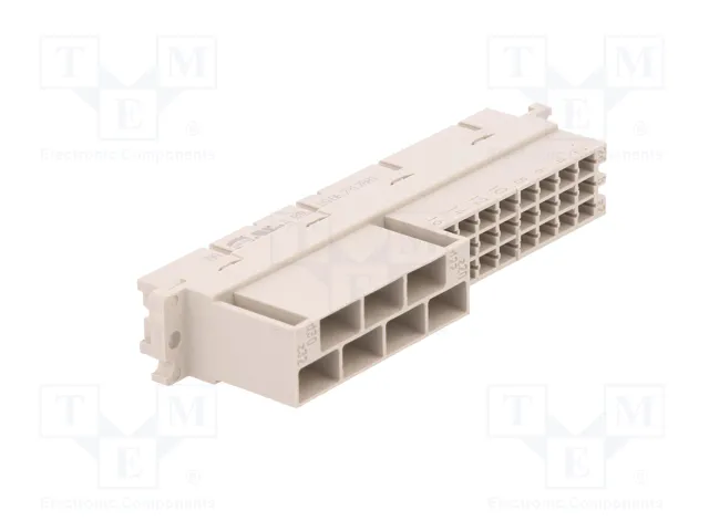HARTING Conector de datos DIN 41612 macho de 31 pines recto