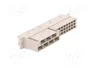 HARTING Conector de datos DIN 41612 macho de 31 pines recto