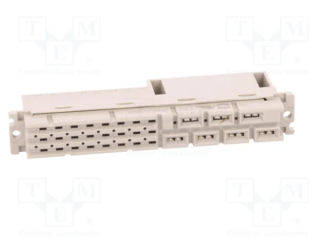 HARTING Conector de datos DIN 41612 macho de 31 pines recto