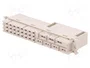 HARTING Conector de datos DIN 41612 macho de 31 pines recto