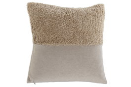 DKD Home Decor Cojín de Poliéster Blanco 45x8x45 cm (Pack de 2)