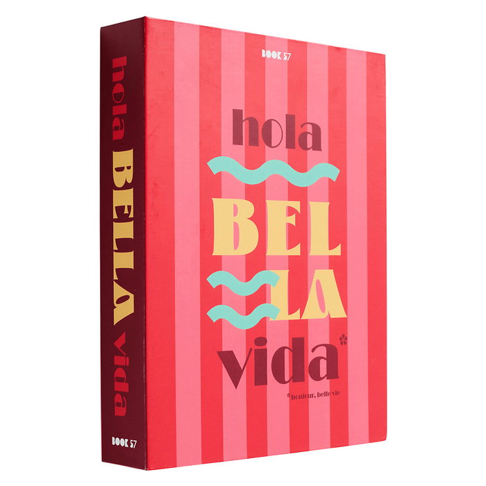 Home Deco Factory Libro Caja Dolce Vita Medidas 17x3.8x22 cm