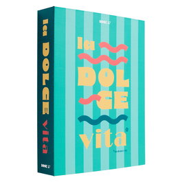Home Deco Factory Libro Caja Dolce Vita Medidas 17x3.8x22 cm