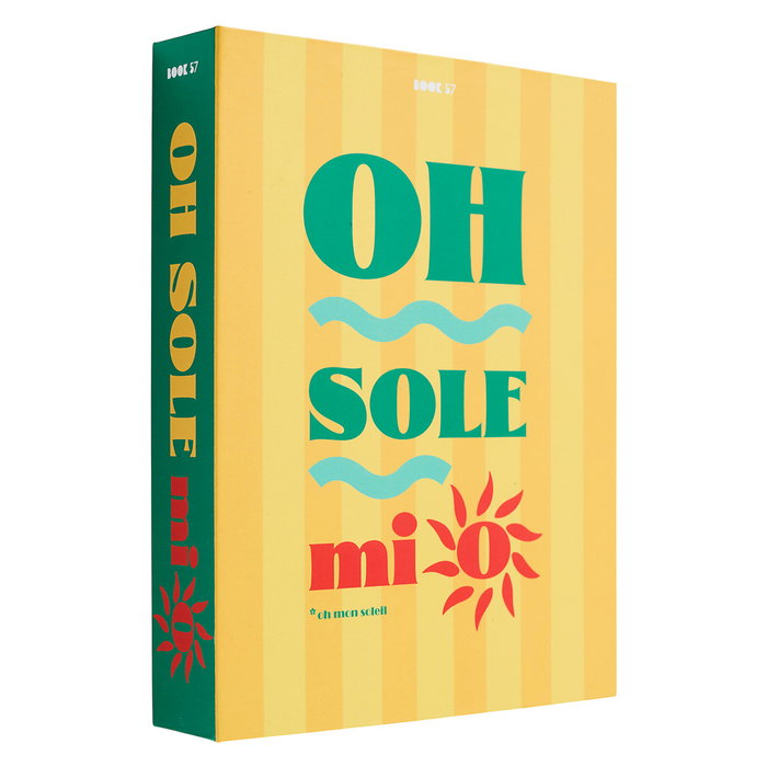 Home Deco Factory Libro Caja Dolce Vita Medidas 17x3.8x22 cm