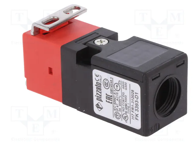 PIZZATO ELETTRICA Interruptor de seguridad a llave FK 3393-D1 PIZZATO ELETTRICA Interruptor de seguridad a llave FK 3393-D1