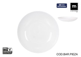 La Mediterranea Plato Hondo Coup Basic de Opalina 20cm (Pack de 36) SKU: B1JH5REGWT