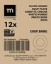 La Mediterranea Plato Hondo Coup Basic de Opalina 20cm (Pack de 36) SKU: B1JH5REGWT