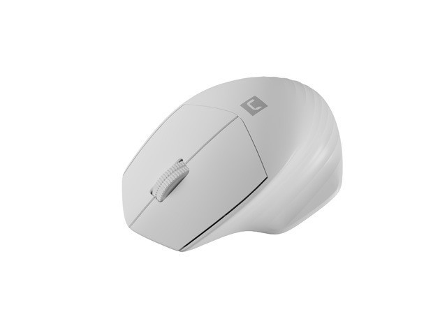 Natec Siskin 2 Ratón inalámbrico Óptico 1600 DPI 3 Botones Bluetooth 5.0 + 2.4 GHz Mujer Blanco
