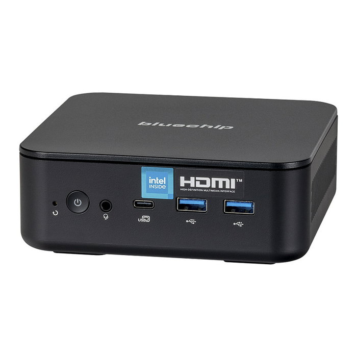 bluechip BUSINESSline M13100 Mini PC Intel N100 8GB 128GB SSD Negro