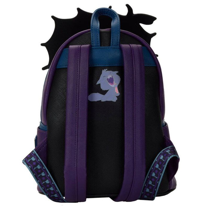 Loungefly Mochila Villanos El Emperador y sus Locuras Disney 22.5x26.25x11.25cm