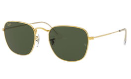 Ray Ban RB3857-919631-51 Gafas de sol Doradas con Lente Verde