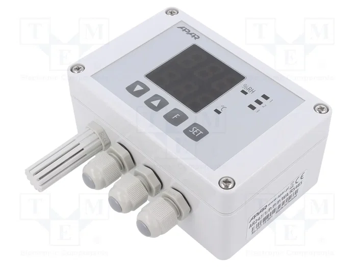 APAR AR247 Regulador de temperatura y humedad con RS485 APAR AR247 Regulador de temperatura y humedad con RS485