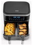Severin FR 2453 Freidora de aire doble 7,6 l negro