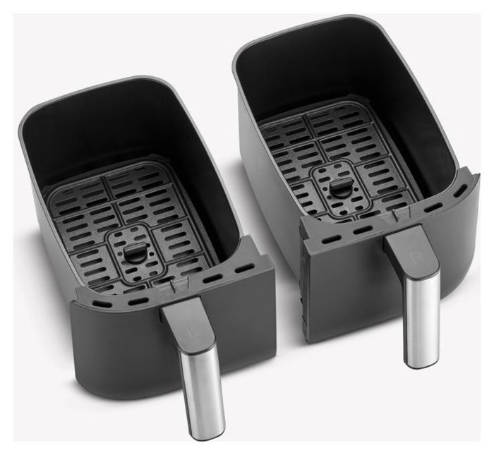 Severin FR 2453 Freidora de aire doble 7,6 l negro