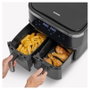 Severin FR 2453 Freidora de aire doble 7,6 l negro