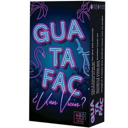 Asmodee Guatafac ¿Unos Vicios? Juego de Mesa para Adultos, 400 Preguntas, 80 Cartas Especiales, 3-12 Jugadores, +16 Años