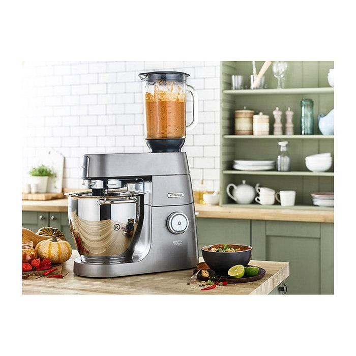 Kenwood KAH359GL Accesorio de batidora de vaso de vidrio ThermoResist™ 1,6L, Gris Kenwood KAH359GL Accesorio de batidora de vaso de vidrio ThermoResist™ 1,6L, Gris