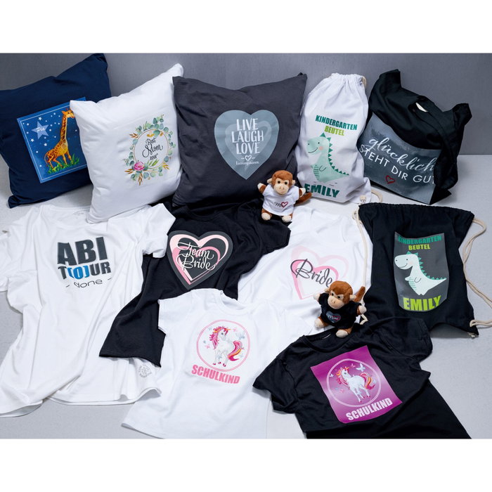 Herma Película para Camisetas A4 para Textiles Claros y Blancos, 10 Hojas Herma Película para Camisetas A4 para Textiles Claros y Blancos, 10 Hojas