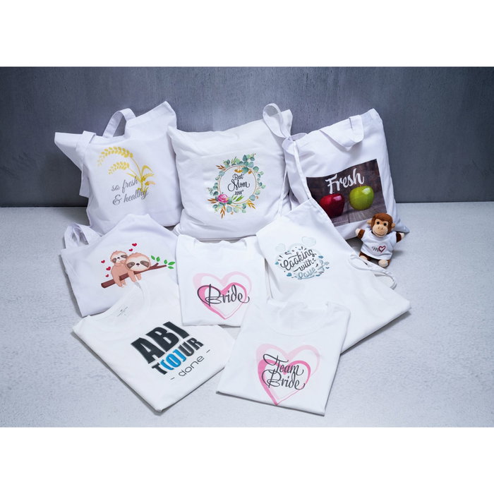 Herma Película para Camisetas A4 para Textiles Claros y Blancos, 10 Hojas Herma Película para Camisetas A4 para Textiles Claros y Blancos, 10 Hojas
