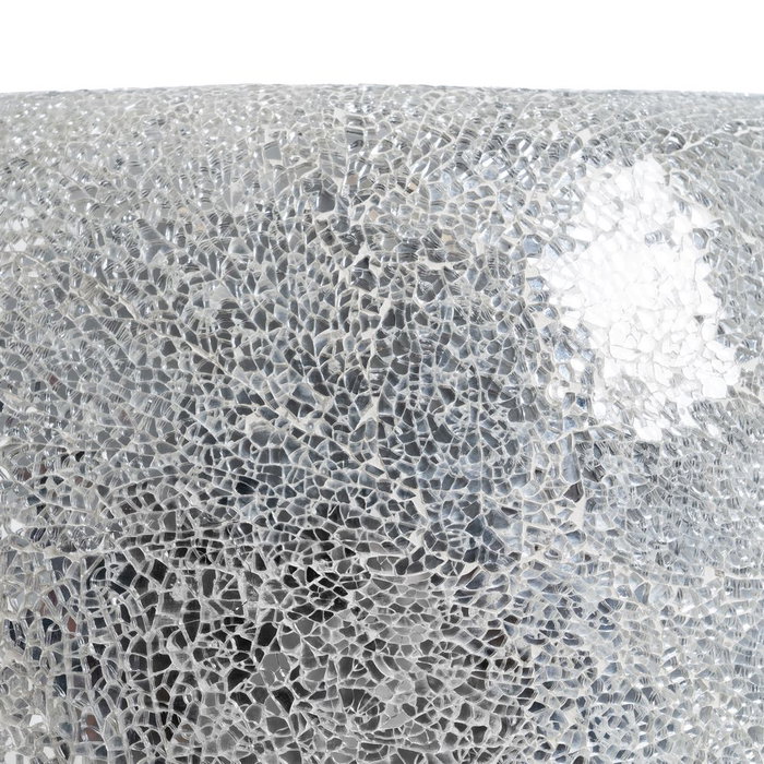 Jarrón Blanco Fibra de Vidrio Decoración 46 X 46 X 91 cm