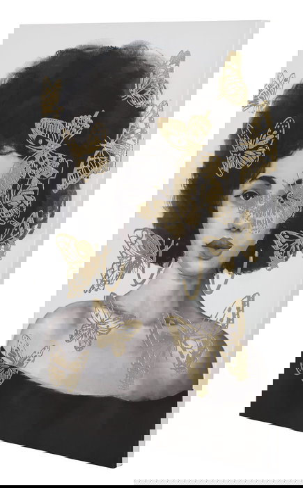 DKD Home Decor Cuadro Moderno Negro Blanco Lienzo Pino 3.7 x 100 x 70 cm (2 Unidades)