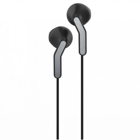 Muvit Auriculares Estéreo E56 con Conector 3.5mm Negro