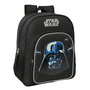 Mochila Escolar Star Wars Rebellion Negro 32 x 38 x 12 cm