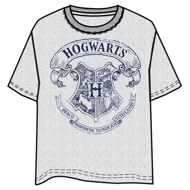 WARNER BROS. DISCOVERY Camiseta Hogwarts Harry Potter Adulto Talla S WARNER BROS. DISCOVERY Camiseta Hogwarts Harry Potter Adulto Talla S