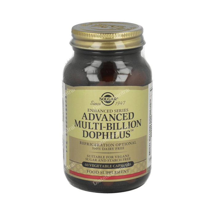 SOLGAR Multi-Billion Dophilus Avanzado 60 Cápsulas Vegetales SOLGAR Multi-Billion Dophilus Avanzado 60 Cápsulas Vegetales