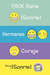 Pack Raina: ¡Sonríe!, Hermanas, Coraje, Dibuja y ¡Sonríe!, Raina Telgemeier - Maeva Ediciones