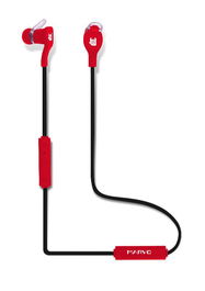 MARVO Auricular Intrauditivo Bluetooth con Micrófono, Batería Recargable y Sujeción Sport para Deporte