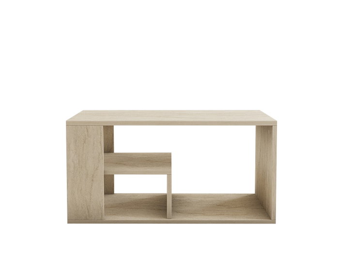 Mesa de Centro Rectangular Travertino 80 x 50 x 40 cm