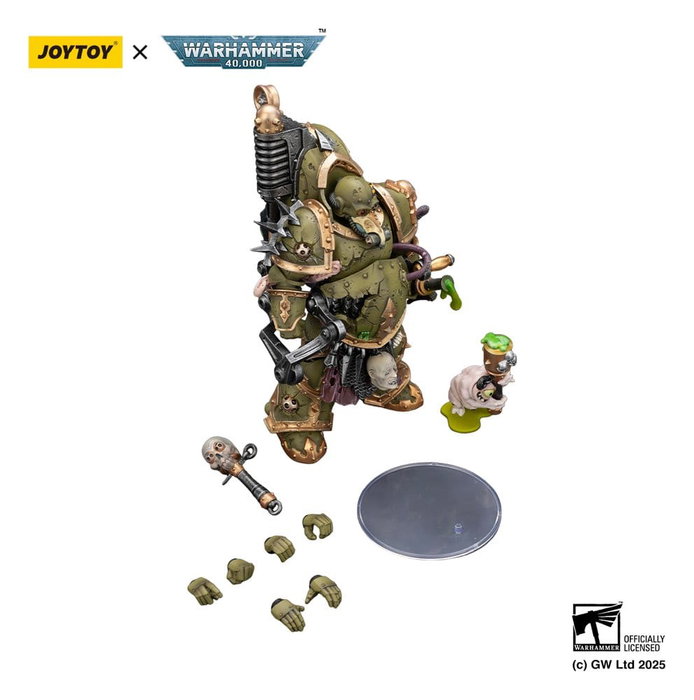 Joy Toy (CN) Warhammer 40,000 Figura Death Guard Foul Blight spawn con Plague Sprayer 12 cm Joy Toy (CN) Warhammer 40,000 Figura Death Guard Foul Blight spawn con Plague Sprayer 12 cm