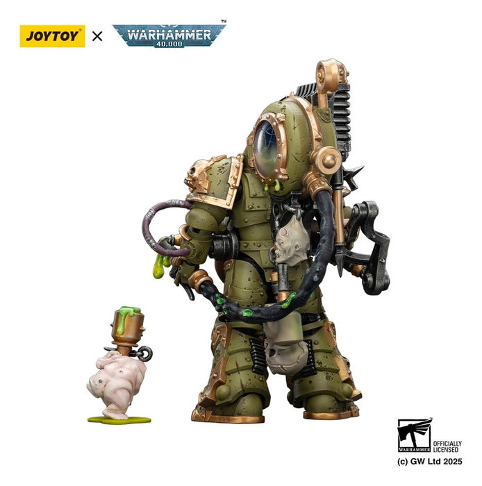 Joy Toy (CN) Warhammer 40,000 Figura Death Guard Foul Blight spawn con Plague Sprayer 12 cm Joy Toy (CN) Warhammer 40,000 Figura Death Guard Foul Blight spawn con Plague Sprayer 12 cm
