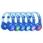 Lexibook Auriculares Stitch Disney con Luz, Bluetooth y Diseño 3D