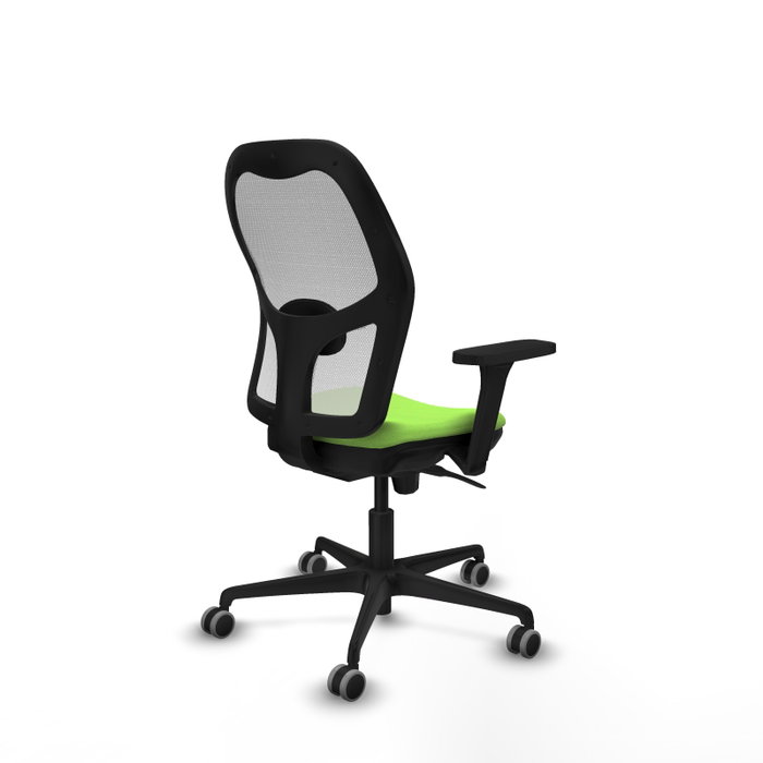 PIQUERAS Y CRESPO Silla de oficina Jorquera Pistacho y Blanco