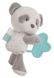 Creaciones Llopis Baby Panda Agua Marina con Mordedor 20 cm