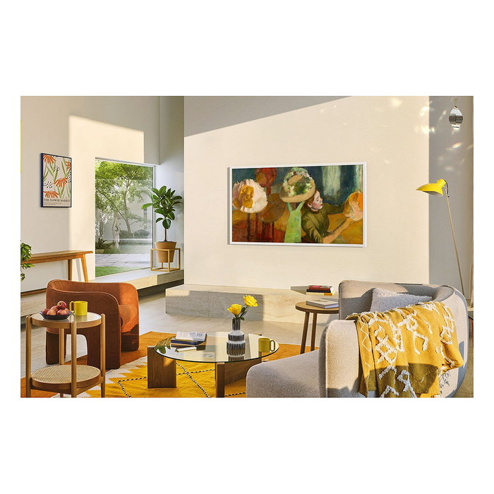 SAMSUNG The Frame QLED GQ65LS03FAUXZG, Televisor 4K Smart TV de 65" (163 cm), 100Hz, One Connect Box, Tizen OS, Negro